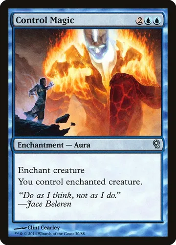 Control Magic 30, carta de Magic: The Gathering de Duel Decks: Jace vs. Vraska
