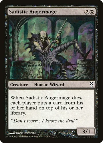 Sadistic Augermage 52, carta de Magic: The Gathering de Duel Decks: Jace vs. Vraska