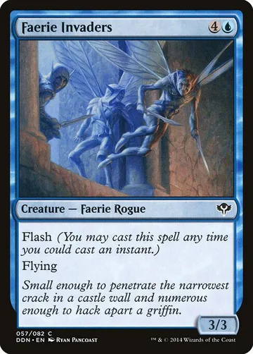 Faerie Invaders 57, carta de Magic: The Gathering de Duel Decks: Speed vs. Cunning