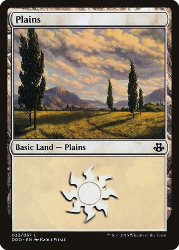 Plains 33, carta de Magic: The Gathering de Duel Decks: Elspeth vs. Kiora