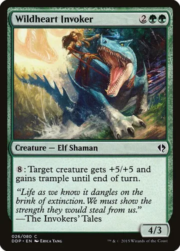 Wildheart Invoker 26, carta de Magic: The Gathering de Duel Decks: Zendikar vs. Eldrazi