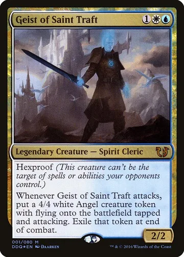 Geist of Saint Traft 1, carta de Magic: The Gathering de Duel Decks: Blessed vs. Cursed