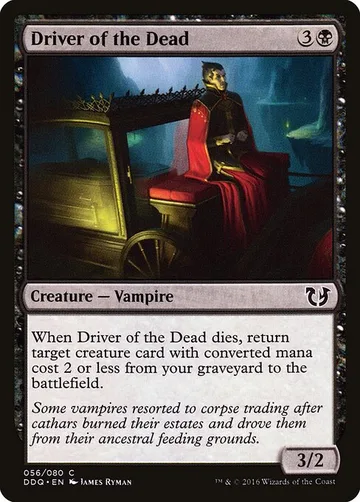 Driver of the Dead 56, carta de Magic: The Gathering de Duel Decks: Blessed vs. Cursed