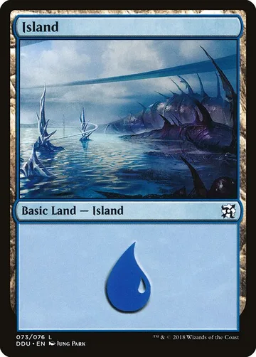 Island 73, carta de Magic: The Gathering de Duel Decks: Elves vs. Inventors