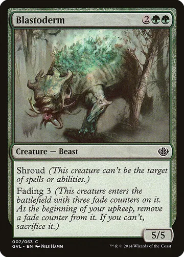 Blastoderm 7, carta de Magic: The Gathering de Duel Decks Anthology: Garruk vs. Liliana