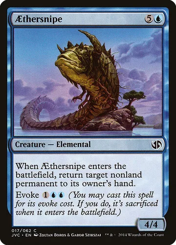 Aethersnipe 17, carta de Magic: The Gathering de Duel Decks Anthology: Jace vs. Chandra