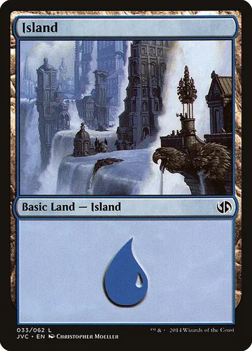 Island 33, carta de Magic: The Gathering de Duel Decks Anthology: Jace vs. Chandra