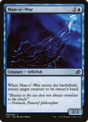 Man-o'-War 8, carta de Magic: The Gathering de Duel Decks Anthology: Jace vs. Chandra