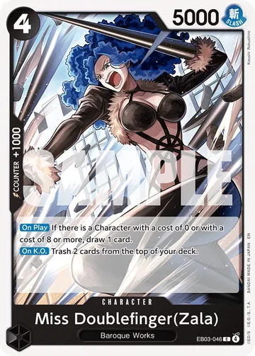 Miss Doublefinger(Zala) EB03-046