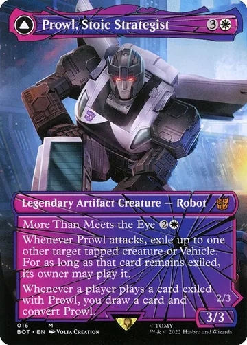 Prowl, Stoic Strategist // Prowl, Pursuit Vehicle 16