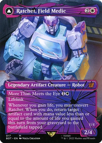 Ratchet, Field Medic // Ratchet, Rescue Racer 17