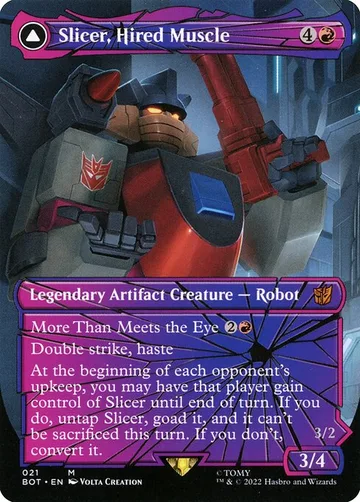 Slicer, Hired Muscle // Slicer, High-Speed Antagonist 21