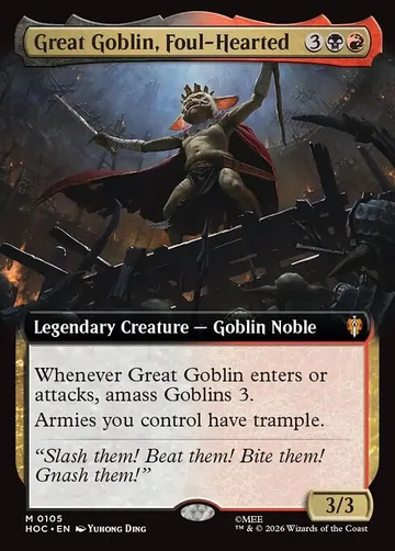 Great Goblin, Foul-Hearted 105
