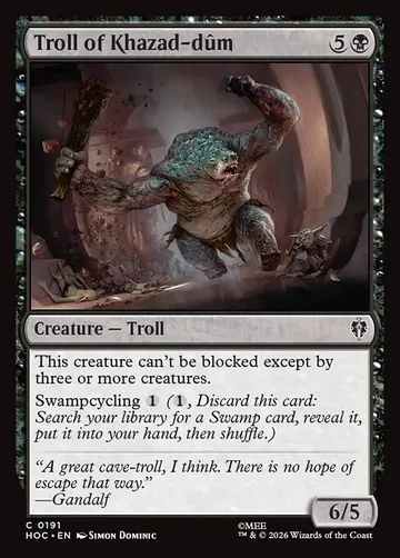 Troll of Khazad-dûm 191