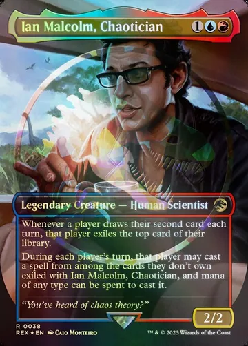 Ian Malcolm, Chaotician 38