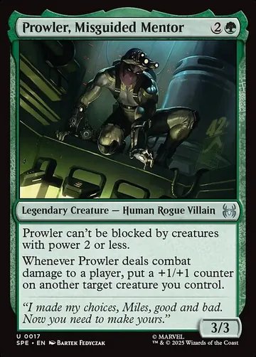 Prowler, Misguided Mentor 17