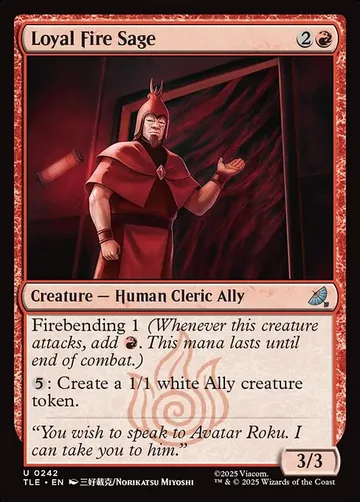 Loyal Fire Sage 242