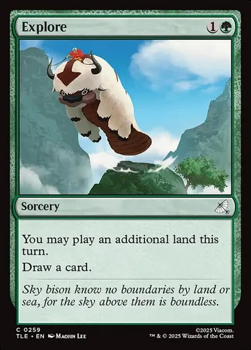 Explore 259, carta de Magic: The Gathering de Avatar: The Last Airbender Eternal