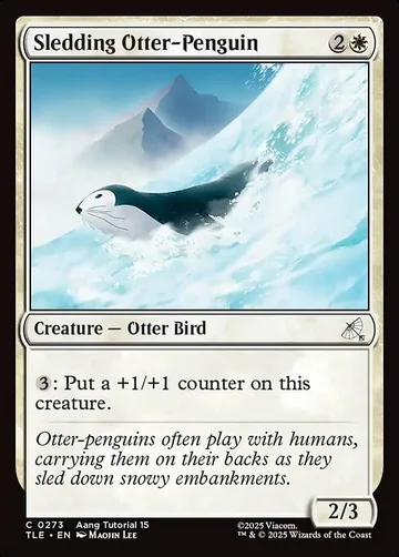 Sledding Otter-Penguin 273