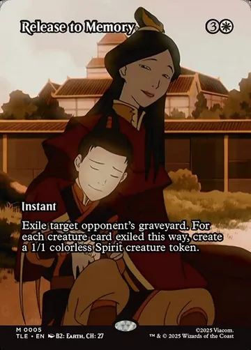 Release to Memory 5, carta de Magic: The Gathering de Avatar: The Last Airbender Eternal