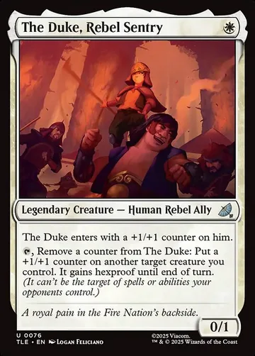 The Duke, Rebel Sentry 76