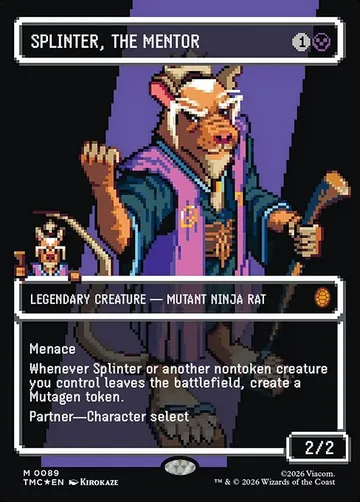 Splinter, the Mentor 89