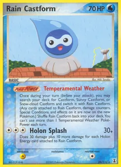 Rain Castform 26/113