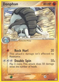 Donphan 40/110, carta de Pokémon de Holon Phantoms