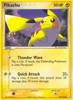 Pikachu 78/110