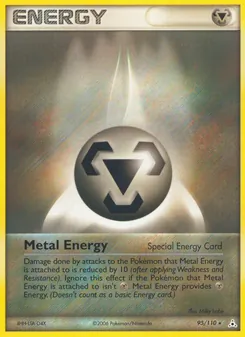 Metal Energy 95/110, carta de Pokémon de Holon Phantoms