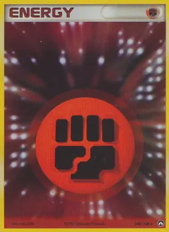 Fighting Energy 108/108, carta de Pokémon de Power Keepers