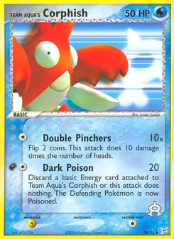 Team Aqua's Corphish 26/95