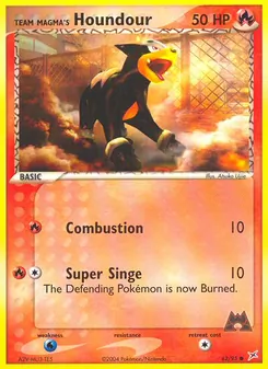 Team Magma's Houndour 62/95