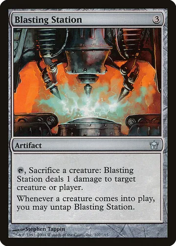 Blasting Station 107, carta de Magic: The Gathering de Fifth Dawn