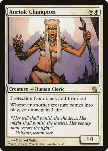 Auriok Champion 3, carta de Magic: The Gathering de Fifth Dawn