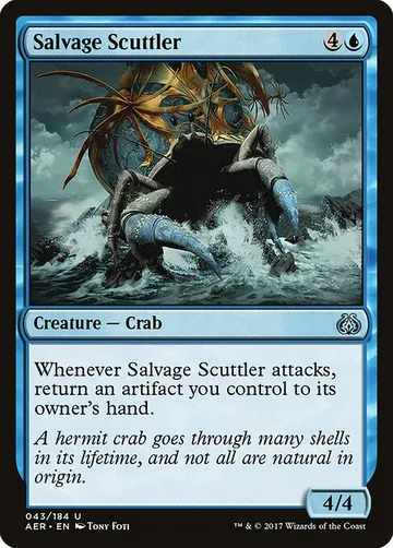 Salvage Scuttler 43, carta de Magic: The Gathering de Aether Revolt