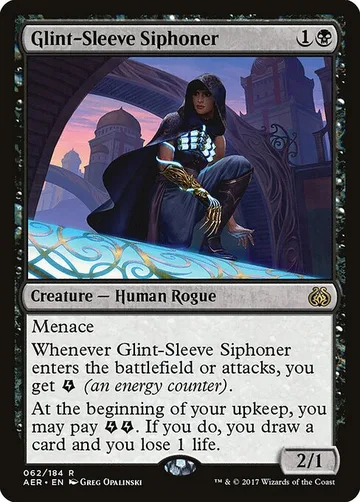 Glint-Sleeve Siphoner 62, carta de Magic: The Gathering de Aether Revolt