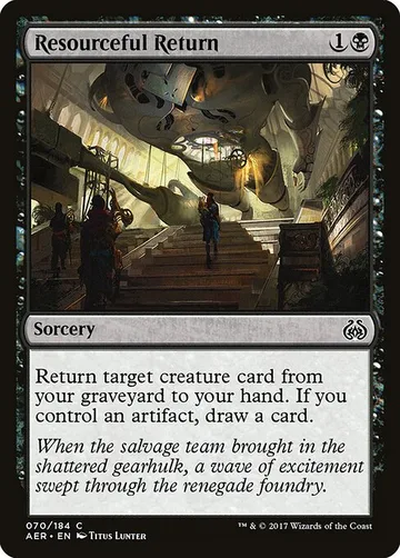 Resourceful Return 70