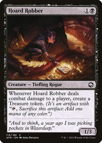 Hoard Robber 110, carta de Magic: The Gathering de Adventures in the Forgotten Realms
