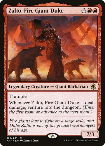 Zalto, Fire Giant Duke 171