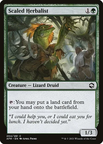 Scaled Herbalist 204