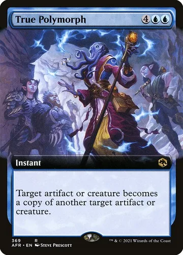 True Polymorph 369, carta de Magic: The Gathering de Adventures in the Forgotten Realms