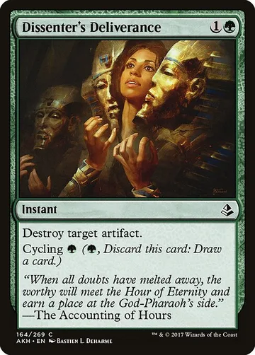 Dissenter's Deliverance 164, carta de Magic: The Gathering de Amonkhet