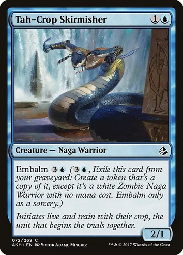 Tah-Crop Skirmisher 72, carta de Magic: The Gathering de Amonkhet