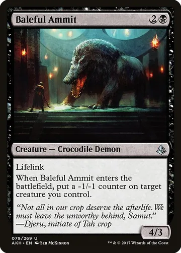 Baleful Ammit 79