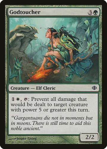 Godtoucher 133, carta de Magic: The Gathering de Shards of Alara