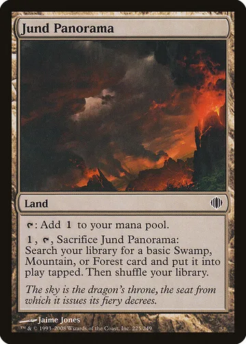 Jund Panorama 225, carta de Magic: The Gathering de Shards of Alara