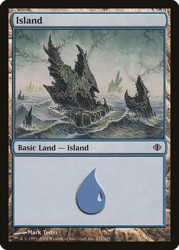 Island 237, carta de Magic: The Gathering de Shards of Alara