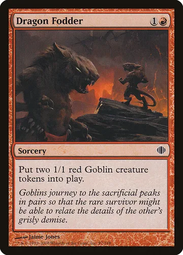 Dragon Fodder 97, carta de Magic: The Gathering de Shards of Alara