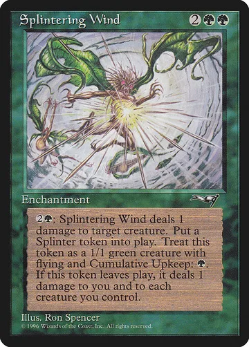 Splintering Wind 99, carta de Magic: The Gathering de Alliances